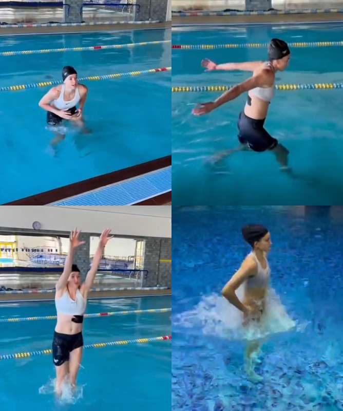  加比伤后康复画面曝光；泳池力量训练尽显专业水准；科内利亚诺女排迎来关键助力。 体育新闻 加比伤后康复画面曝光；泳池力量训练尽显专业水准；科内利亚诺女排迎来关键助力。 体育新闻