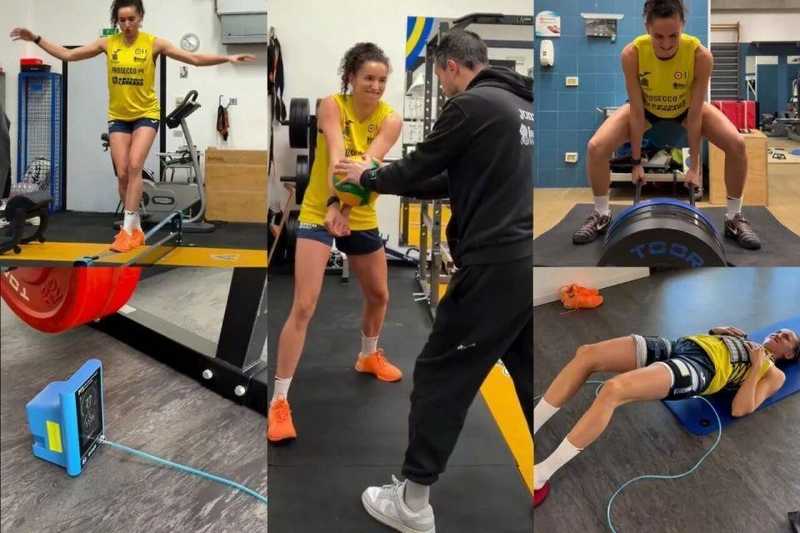  加比伤后康复画面曝光；泳池力量训练尽显专业水准；科内利亚诺女排迎来关键助力。 体育新闻 加比伤后康复画面曝光；泳池力量训练尽显专业水准；科内利亚诺女排迎来关键助力。 体育新闻