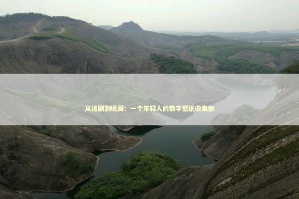 从追剧到收藏：一个年轻人的数字壁纸收集癖 娱乐新闻